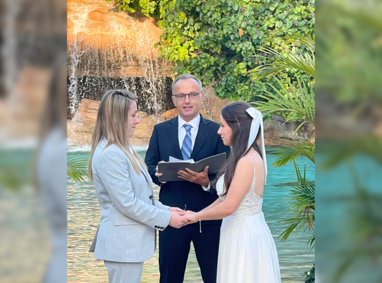 Magical Pride-Themed Wedding Ceremony in Orlando