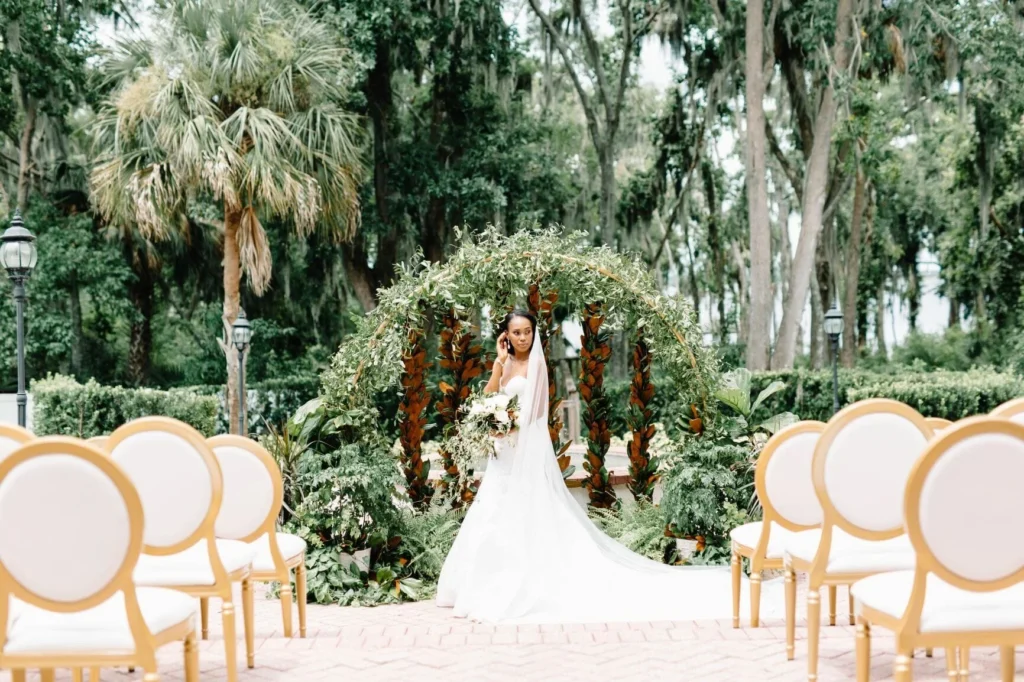 Romantic Orlando Garden Wedding Officiant