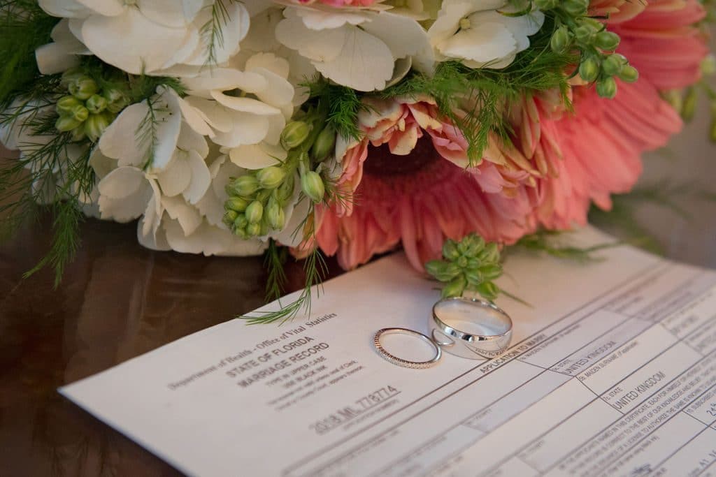 Orlando Wedding License