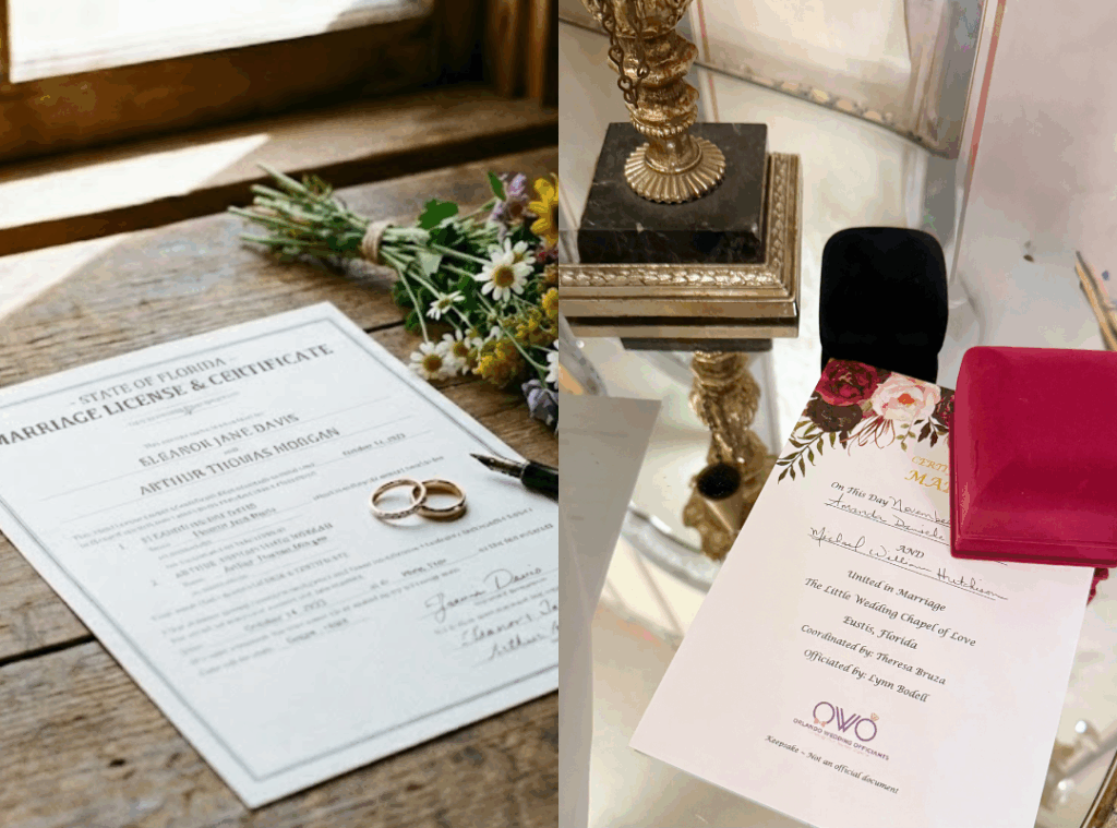 Florida Wedding License