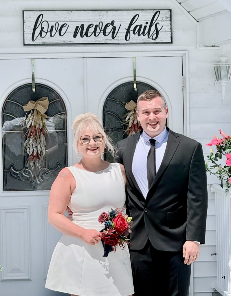 Max & Delaney’s Easter Sunday Wedding at The Little Wedding Chapel