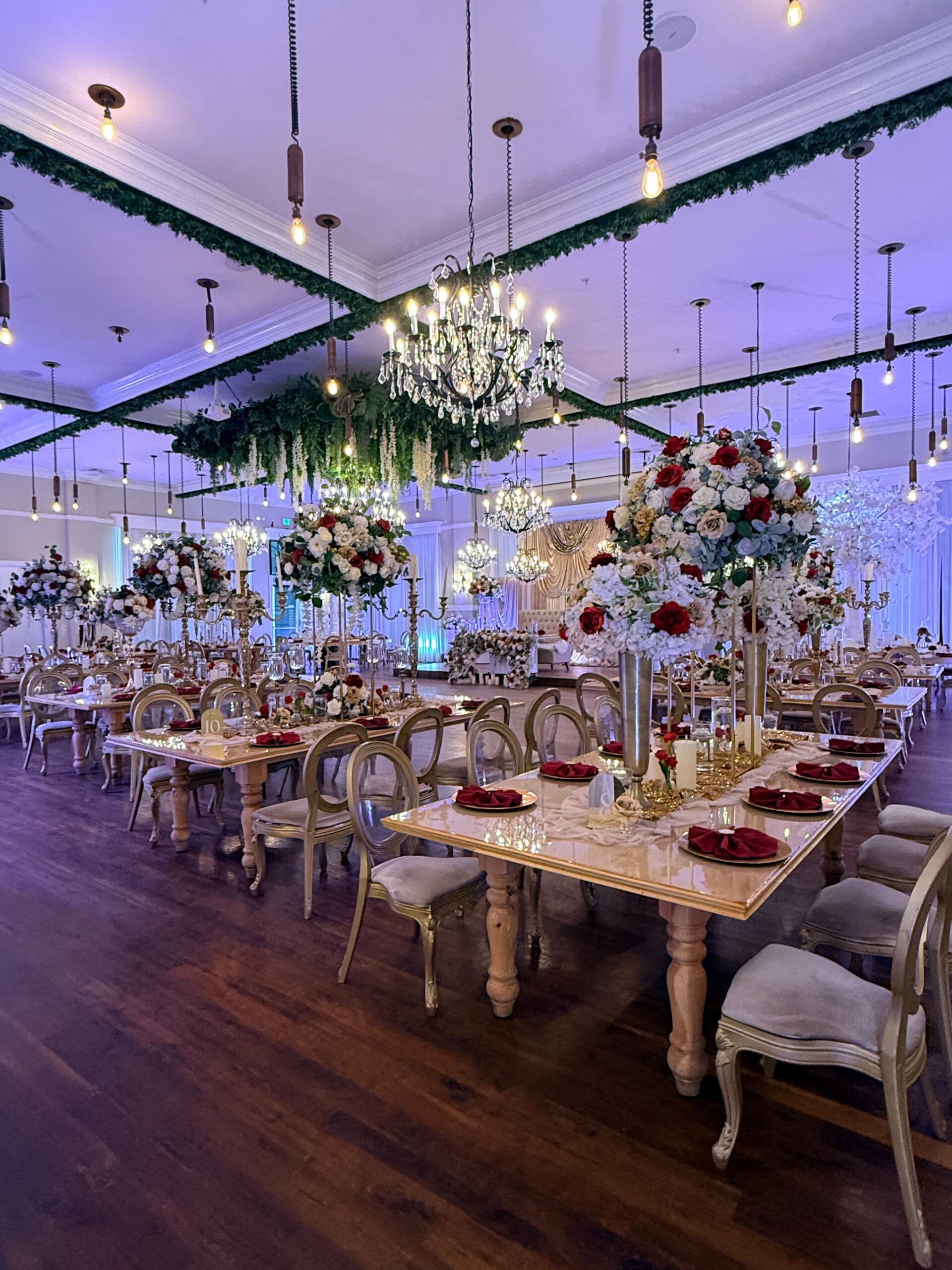 Crystal Ballroom Lake Mary — ceremony setup