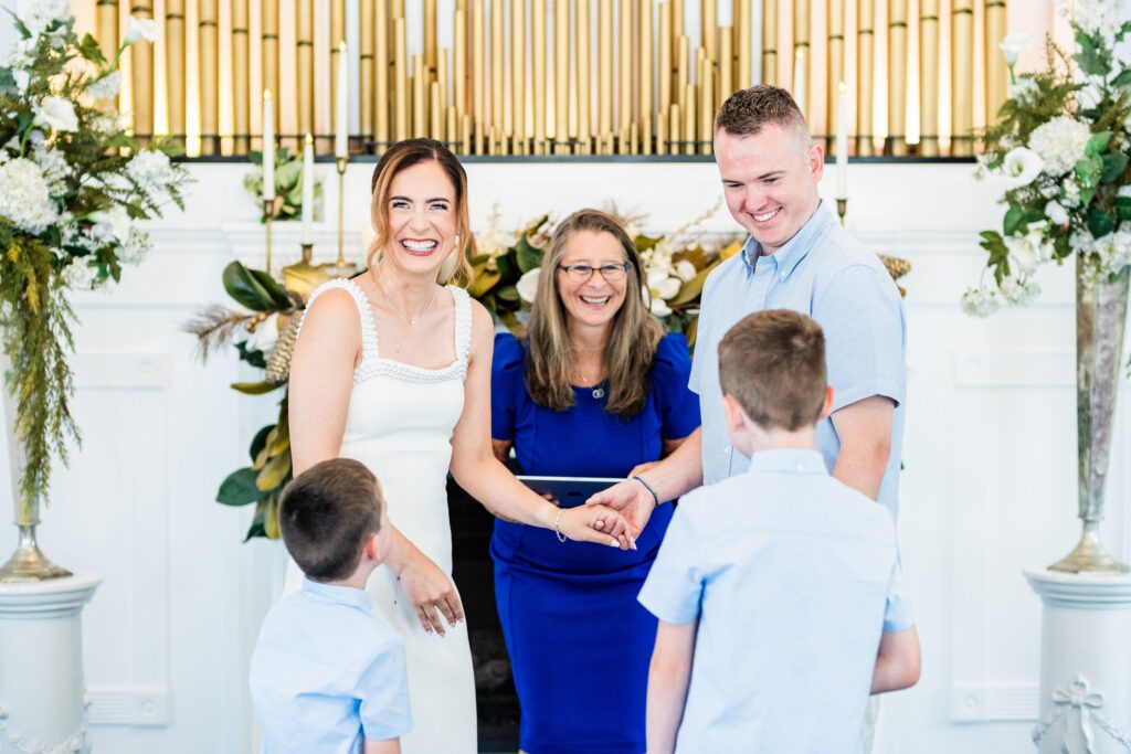 Lizzy & Karl’s Family Wedding at The Little Wedding Chapel of Love — From the First Mile to Forever
